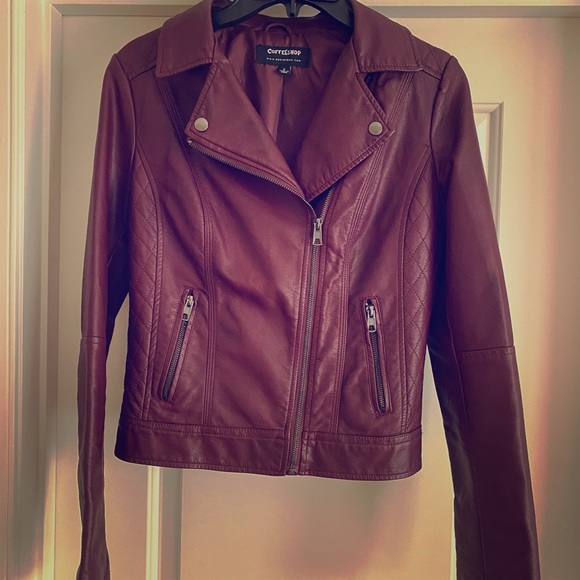 CoffeeShop Jackets & Blazers - CoffeeShop moto jacket, small